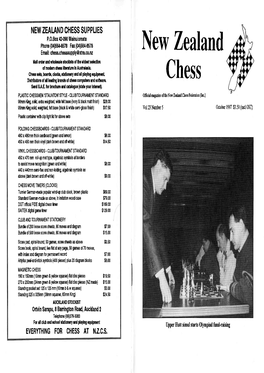 New Zealand Chess