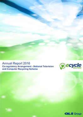 Ecycle Solutions Pty Ltd Annual Report 2016