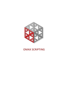 OMAX Scripting Manual