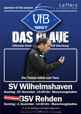 SV Wilhelmshaven BSV Rehden