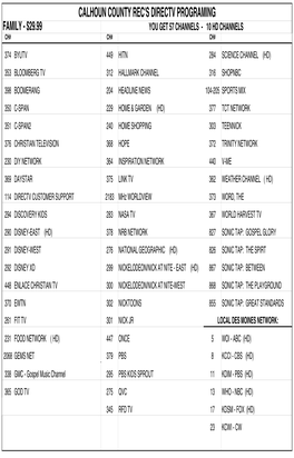 Copy of Packages