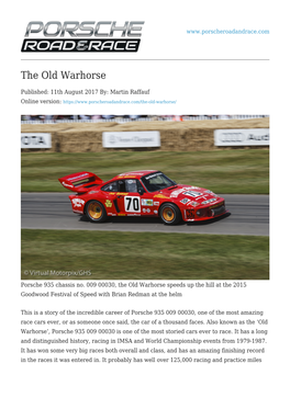 The Old Warhorse