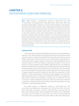 Chapter 2: Aid-For-Trade Flows and Financing