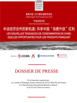 Réunir Des Décideurs Français Et Chinois