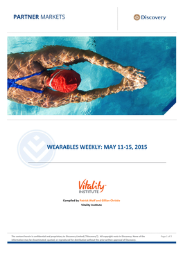 Wearables Weekly: May 11-15, 2015