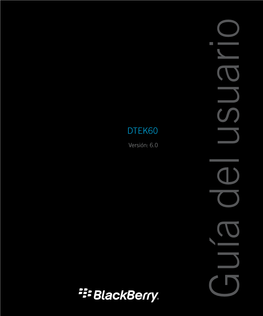 Manual Blackberry DTEK60