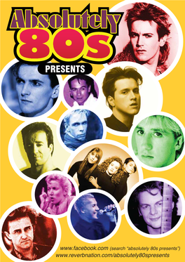 Absolutely 80S Presents Info 2011
