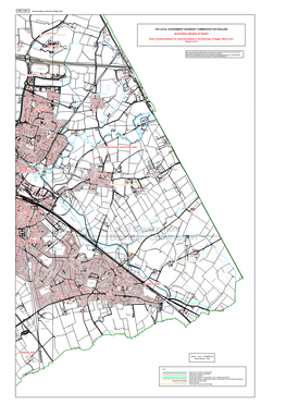 ELECTORAL REVIEW of RUGBY Draft Recommendations for Ward Boundaries in the Borough of Rugby March 2011 Sheet 3 of 3 the LOCAL G