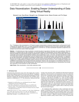 Data Visceralization: Enabling Deeper Understanding of Data Using Virtual Reality