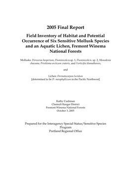 2005 Final Report