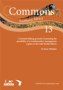 Southern Africa Occasional Paper Series