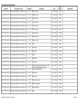 Mary Murphy Slide Collection