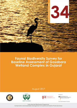 Faunal Biodiversity Survey for Baseline Assessment of Gosabara Wetland Complex in Gujarat