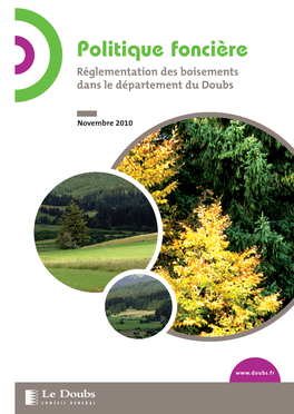 Réglementation Des Boisements Dans Le Département Du Doubs