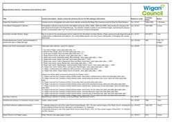 Wigan Archives Service, Accessions 2014