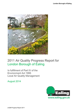 Air Quality Progress Report 2013