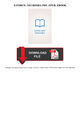 {TEXTBOOK} X-Force: Necrosha Ebook, Epub