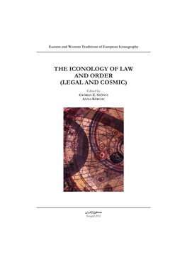 The Iconology of Law and Order (Legal and Cosmic)