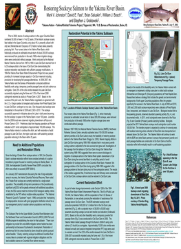 Restoring Sockeye Salmon to the Yakima River Basin