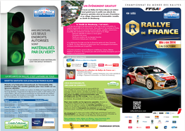 Flyer Rallye De France Alsace