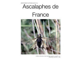Ascalaphes De France