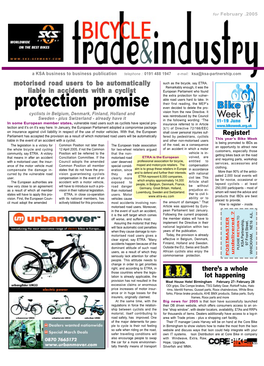 Protection Promise Even Decided to Delete the Pro- Cyclists in Belgium, Denmark, Finland, Holland and Vision from the New Directive