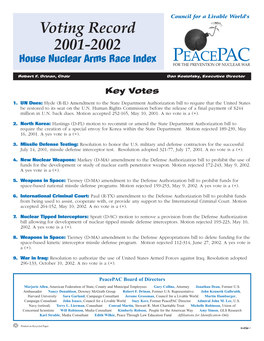 107Th Congress (2001-2002)