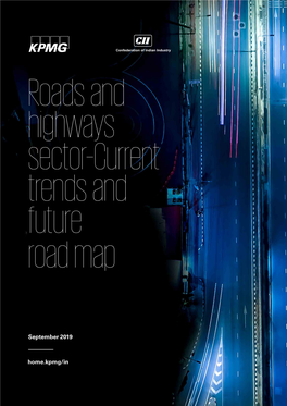 Roads and Highways Sector–Current Trends and Future Road Map