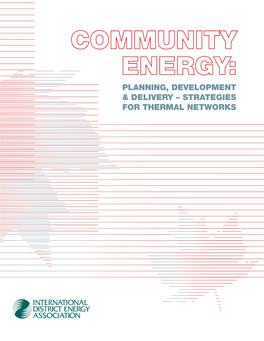 Community Energy: Planning, Development & Delivery