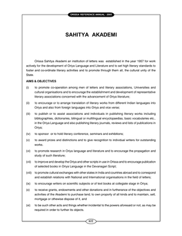 Sahitya Akademi