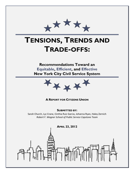 Tensions, Trends and Trade-Offs