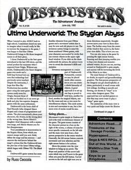 Ultima Underworld: the Stygian Abyss