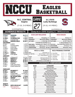 NCCU Eagles Basketball