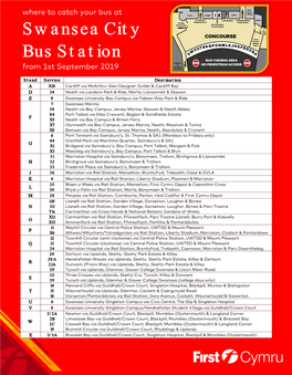 Swansea City Bus Station