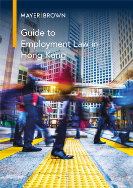 Guide to Employment Law in Hong Kong