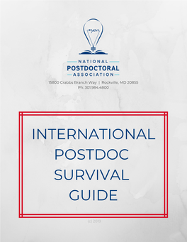 International Postdoc Survival Guide