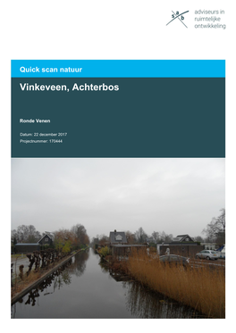 Vinkeveen, Achterbos