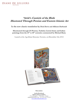 'Attār's Canticle of the Birds Illustrated Through Persian and Eastern