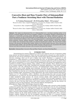 Convective Heat and Mass Transfer Flow of Siskonanofluid Past a Nonlinear Stretching Sheet with Thermal Radiation