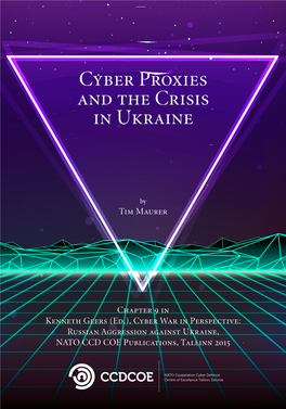 Cyber Proxies and the Crisis in Ukraine