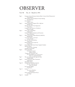 OBSERVER Vol