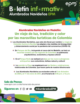 Alumbrados Navideños En Medellín