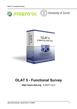 OLAT 5 - Functional Survey