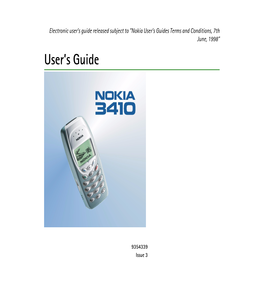 User's Guide Released Subject to 