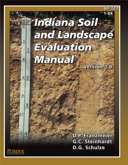 Indiana Soil and Landscape Evaluation Manual Version 1.0