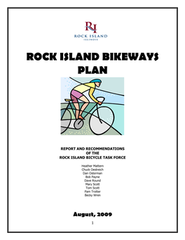 Rock Island Bikeways Plan