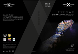 Edge® Class 2020/21 Sailings