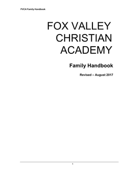 Family Handbook