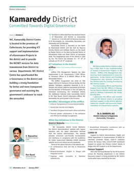 Kamareddy District Committed Towards Digital Governance