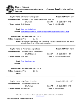 Council Memo for Approving Plans & Specs